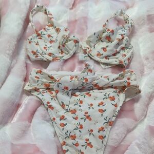 Abercrombie And Fitch Peaches Bikini Set